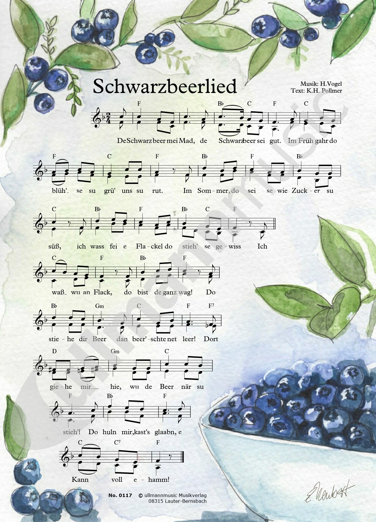 Schwarzbeerlied